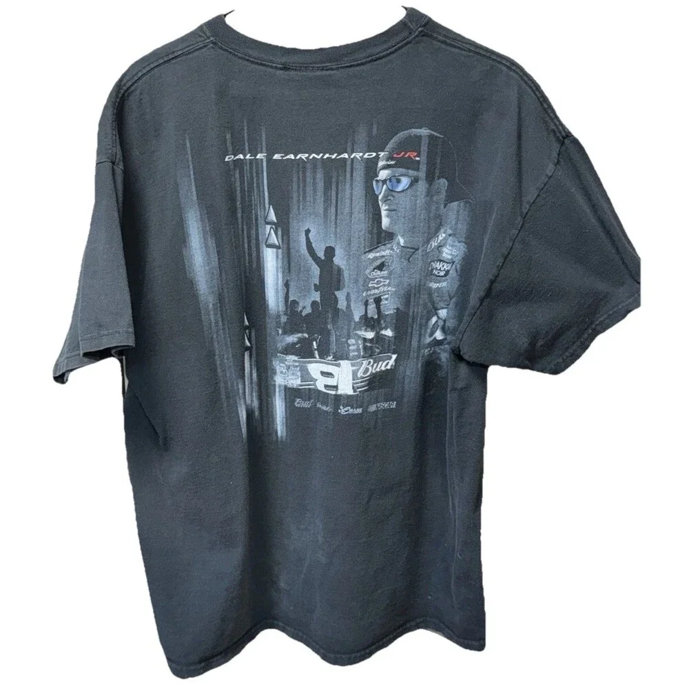 Vtg NASCAR Dale Earnhardt Jr Chase Authentics Size Large Some Discoloration